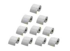 10 גלילי מדבקות תואמים  DYMO S0947420 למדפסת 4XL מידה 102X59ממ.
