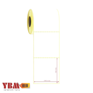 מדבקה תרמי לא מוגן 100X100 ממ