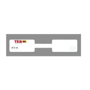 מדבקה פרפר 57X10ממ