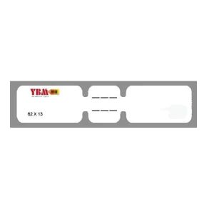 מדבקה PP פרפר 62X13 ממ קיפול אמצע