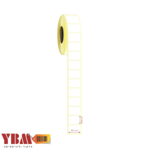 מדבקה תרמי לא מוגן 30x20 מ