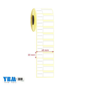 מדבקה PP זנב לתכשיטים 63X22 ממ